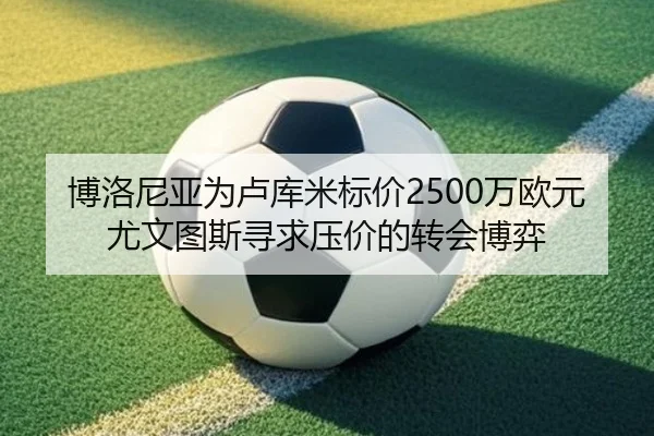 博洛尼亚为卢库米标价2500万欧元尤文图斯寻求压价的转会博弈
